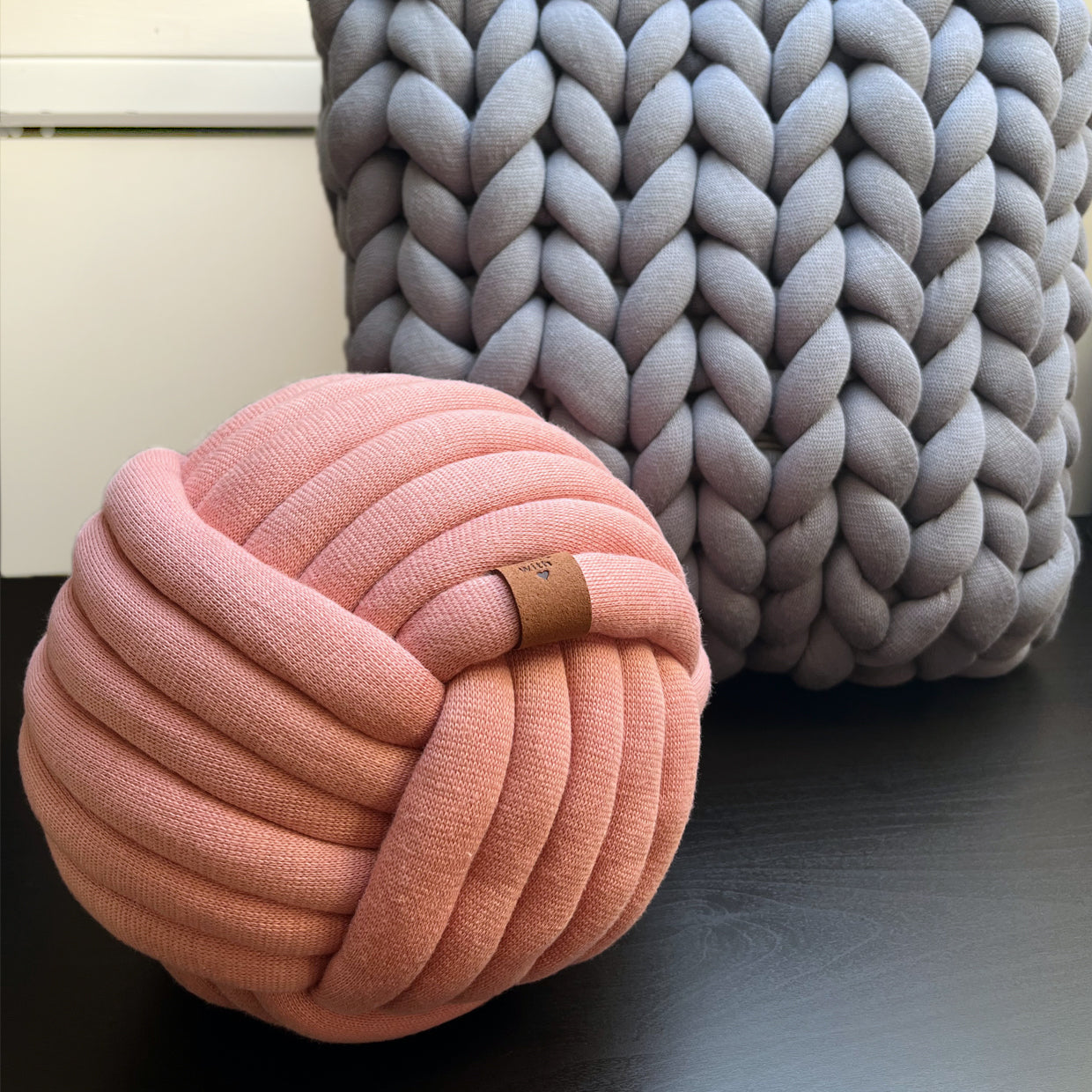 Garenlief Handgemaakte Handknoop sierkussen