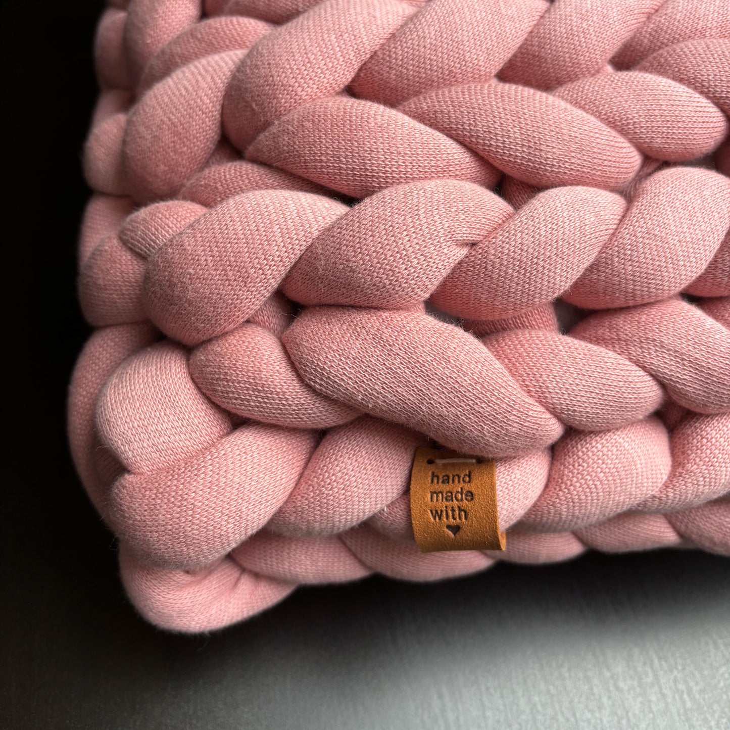 Sierkussen vierkant - rose