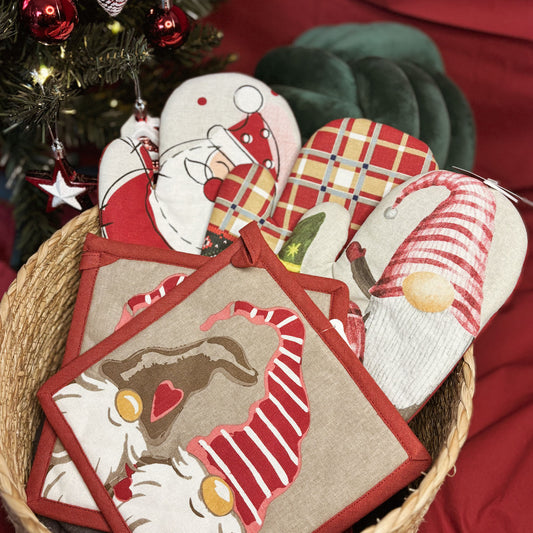 Kerst ovenwant/ ovenlap